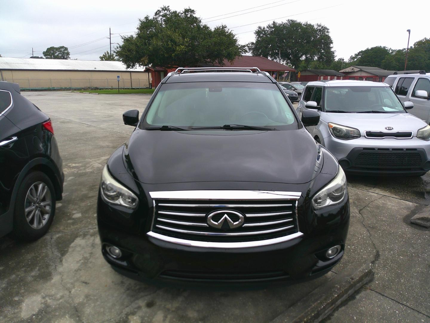 2014 BLACK INFINITI QX60 BASE (5N1AL0MM8EC) , located at 1200 Cassat Avenue, Jacksonville, FL, 32205, (904) 695-1885, 30.302404, -81.731033 - Photo#0